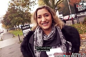 Deutsch Türkin macht Straßen Open-air Sextreffen EroCom Post echte versaute Schlampe