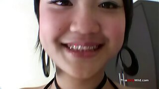 b. faced Thai teen is easy pussy for the experienced sex tourist