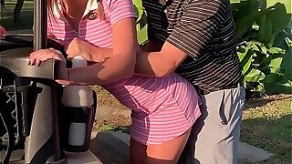 BIG TITS Blonde TEEN Gabbie Carter Hits A Hole-In-One